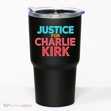 Justice For Charlie Kirk Pray Tribute Tumbler