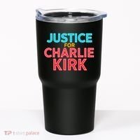 Justice For Charlie Kirk Pray Tribute Tumbler thumb 0