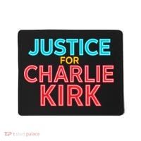 Justice For Charlie Kirk Pray Tribute Mousepad thumb 0