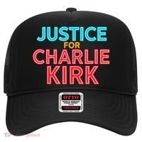 Justice For Charlie Kirk Pray Tribute Hat thumb 0
