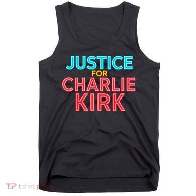 Justice For Charlie Kirk Pray Tribute Tank Top