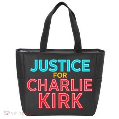 Justice For Charlie Kirk Pray Tribute Tote Bag