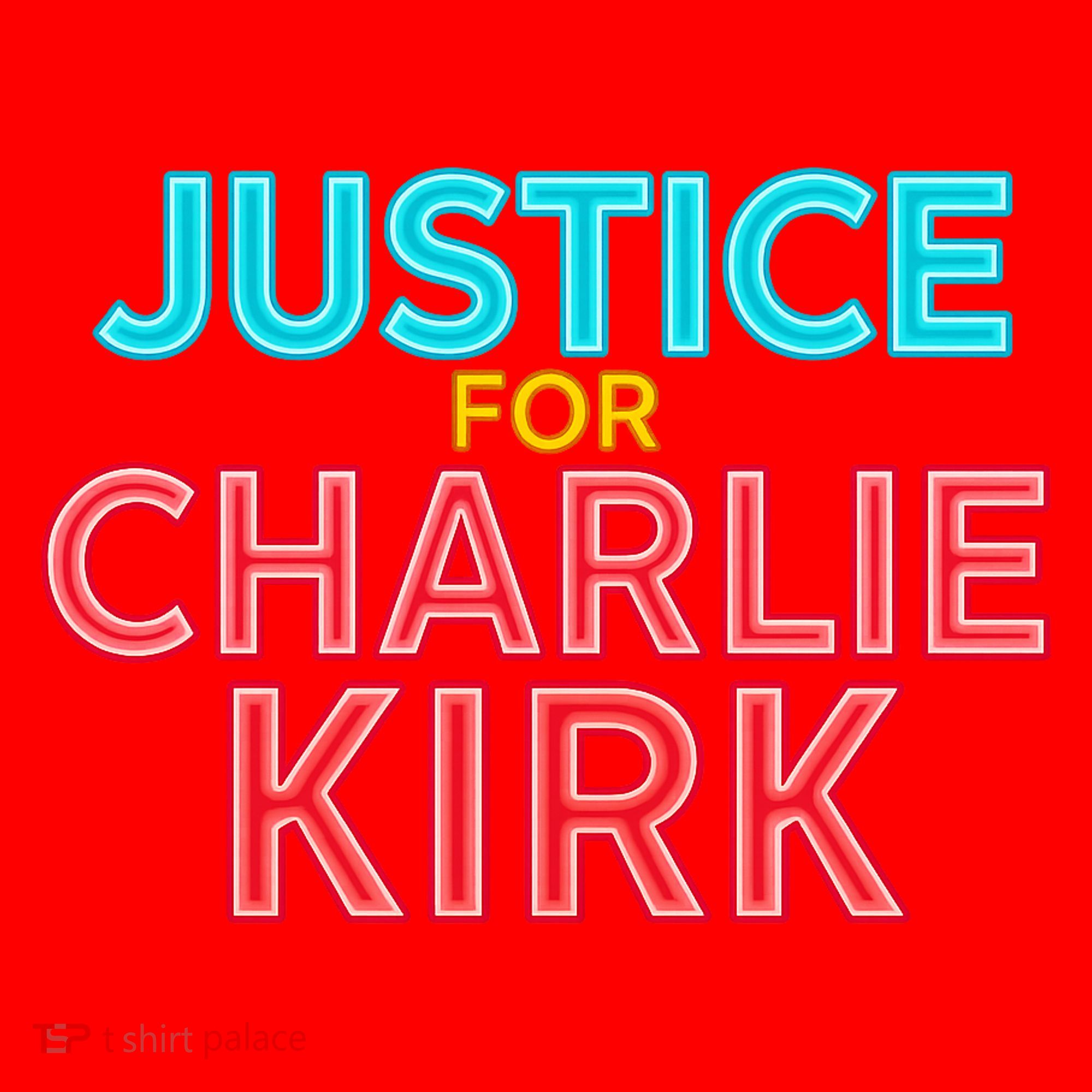 Justice For Charlie Kirk Pray Tribute Santa Hat
