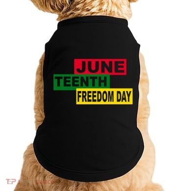Juneteenth Freedom Day Doggie Tank