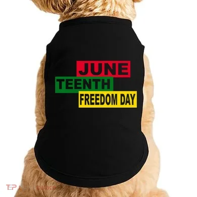 Juneteenth Freedom Day Doggie Tank