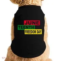 Juneteenth Freedom Day Doggie Tank thumb 0