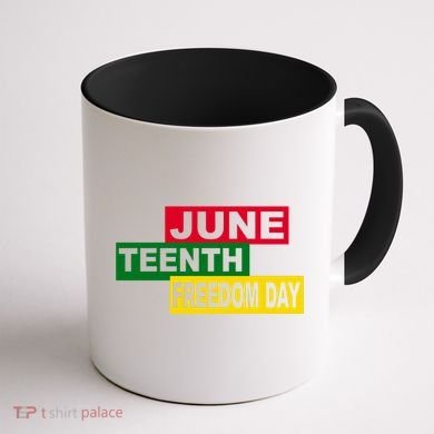 Juneteenth Freedom Day Coffee Mug back
