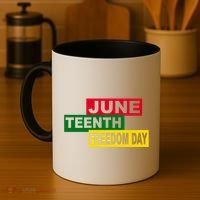 Juneteenth Freedom Day Coffee Mug thumb 4