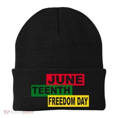 Juneteenth Freedom Day Beanie
