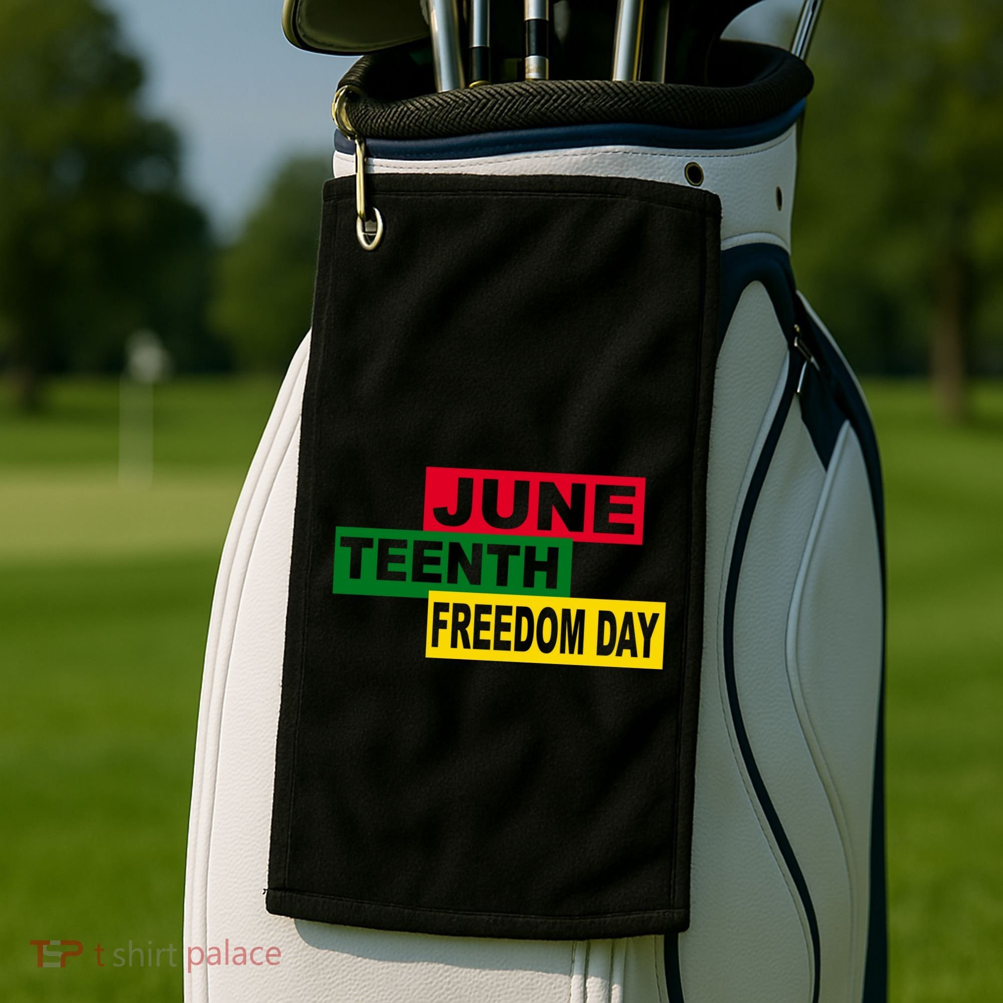 Juneteenth Freedom Day Golf Towel