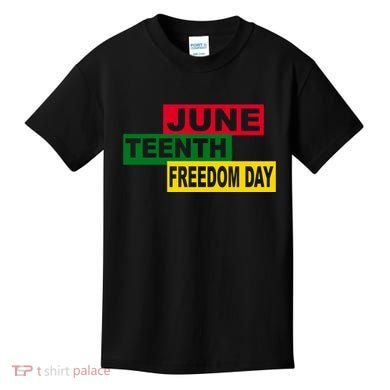 Juneteenth Freedom Day Kids T-Shirt