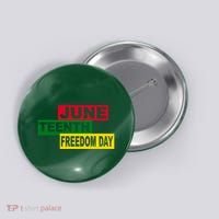 Juneteenth Freedom Day Button thumb 0