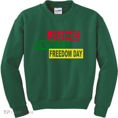Juneteenth Freedom Day Kids Sweatshirt