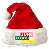Juneteenth Freedom Day Santa Hat thumb 0
