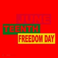 Juneteenth Freedom Day Santa Hat thumb 1