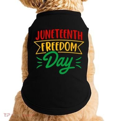 Juneteenth Freedom Day Celebration Doggie Tank