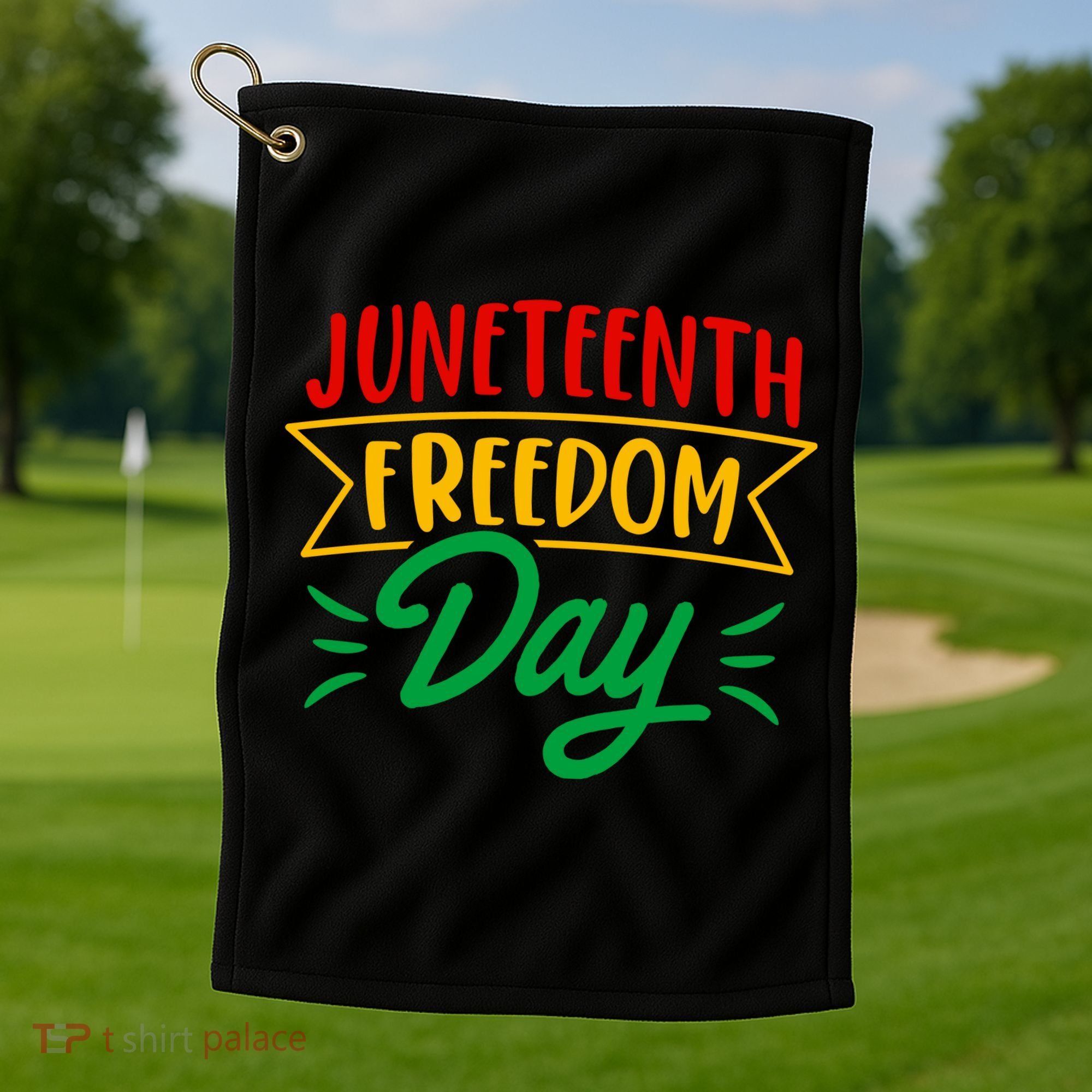 Juneteenth Freedom Day Celebration Golf Towel