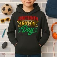 Juneteenth Freedom Day Celebration Kids Hoodie thumb 2