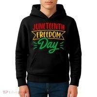 Juneteenth Freedom Day Celebration Kids Hoodie thumb 4