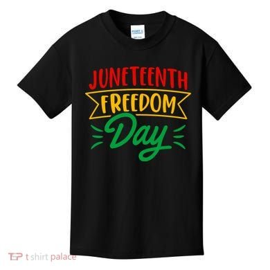 Juneteenth Freedom Day Celebration Kids T-Shirt