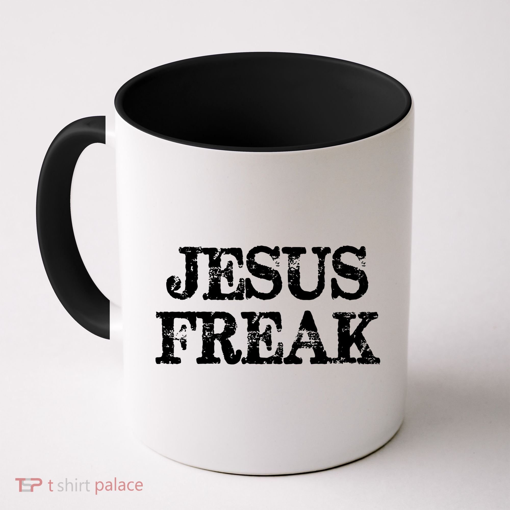 Jesus Freak Distressed Shirt Christian Religious Coffee Mug