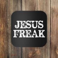 Jesus Freak Distressed Shirt Christian Religious Coaster thumb 0
