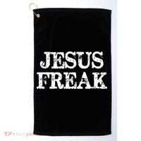 Jesus Freak Distressed Shirt Christian Religious Golf Towel thumb 0