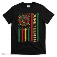 Junenth Freedom Day Afro African American June 19th 1865 T-Shirt thumb 0