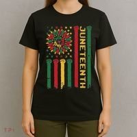 Junenth Freedom Day Afro African American June 19th 1865 T-Shirt thumb 4