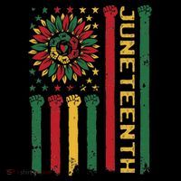Junenth Freedom Day Afro African American June 19th 1865 Button thumb 1