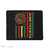 Junenth Freedom Day Afro African American June 19th 1865 Mousepad thumb 0