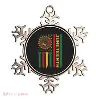Junenth Freedom Day Afro African American June 19th 1865 Ornament thumb 0