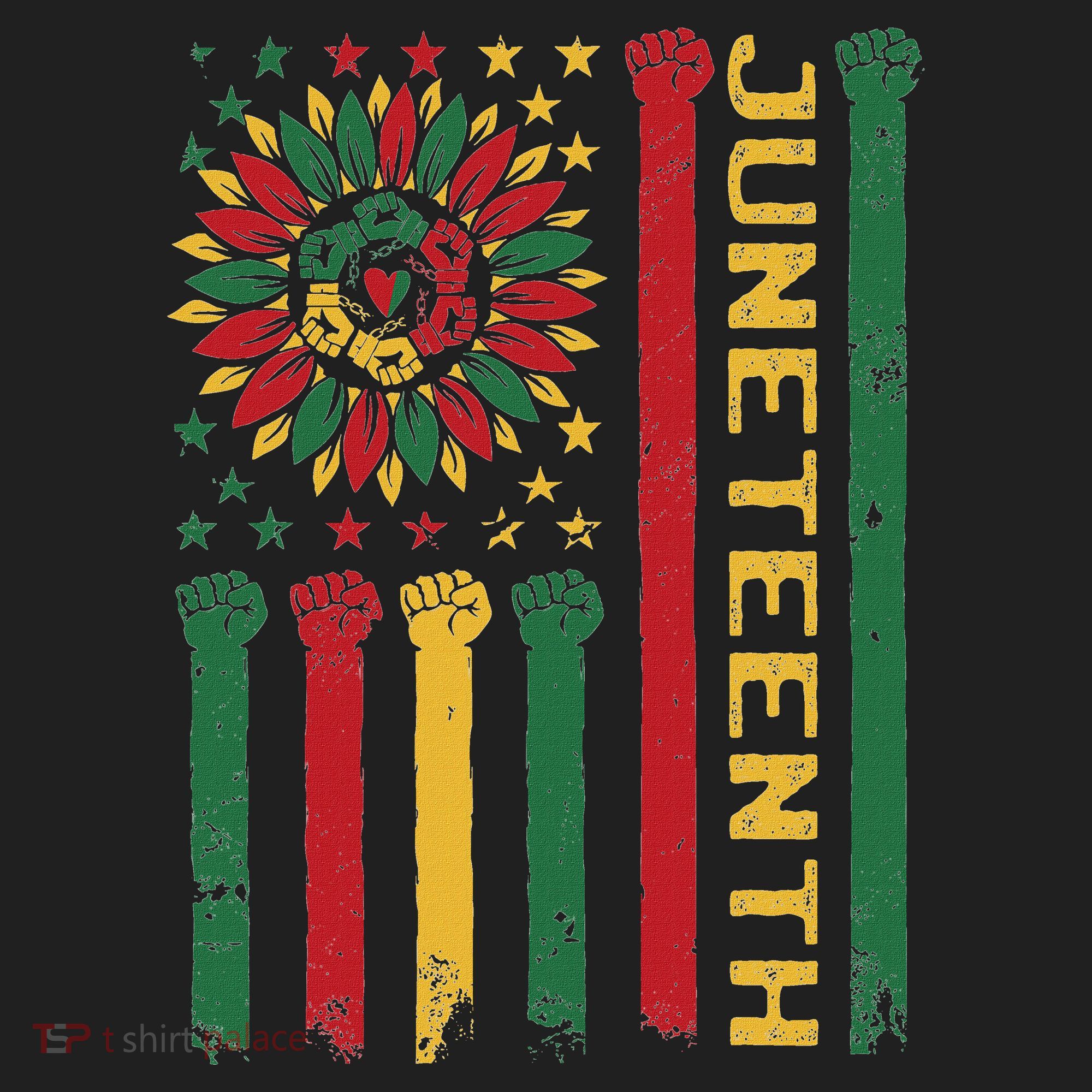 Junenth Freedom Day Afro African American June 19th 1865 Hat