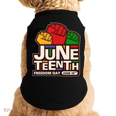 Juneteenth Freedom Day June 19th Doggie Tank