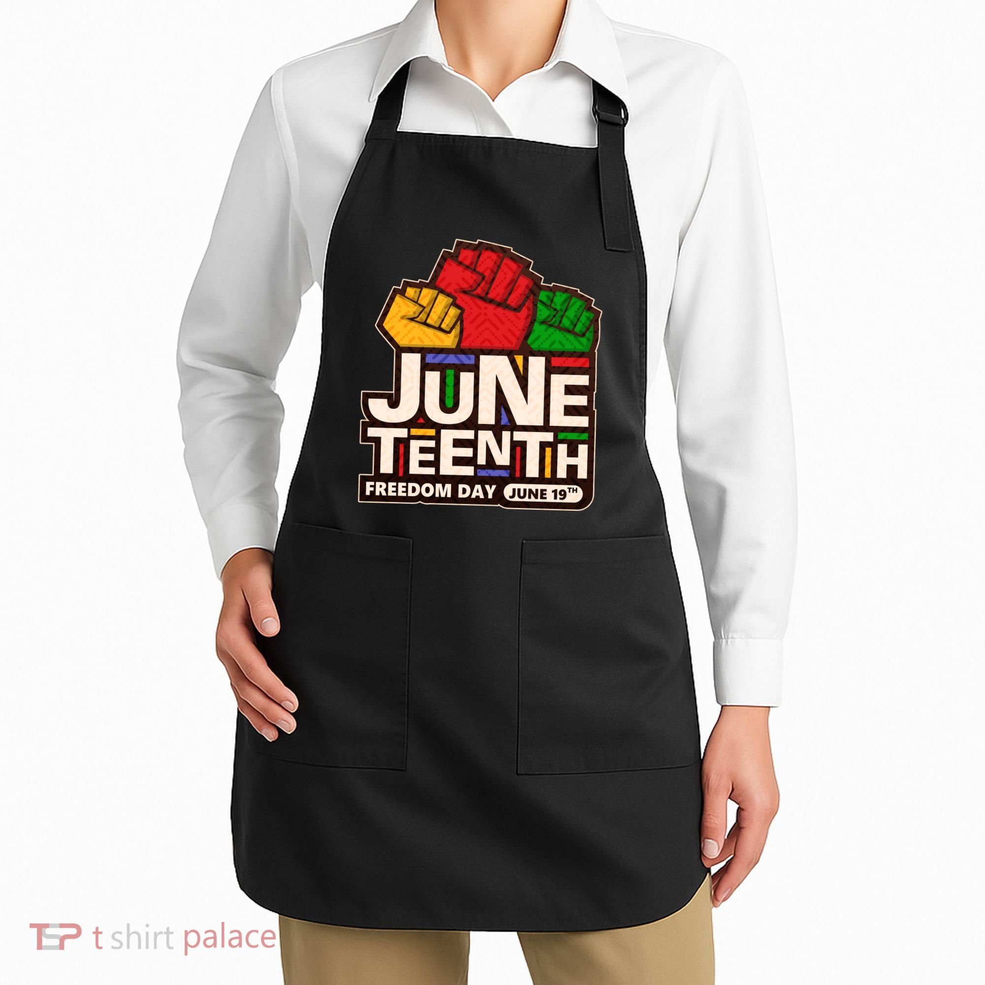 Juneteenth Freedom Day June 19th Apron