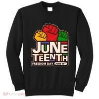 Juneteenth Freedom Day June 19th Sweatshirt thumb 0