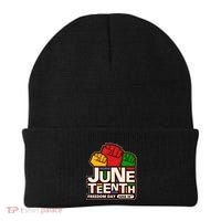 Juneteenth Freedom Day June 19th Beanie thumb 0