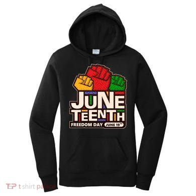 Juneteenth Freedom Day June 19th Women's Hoodie