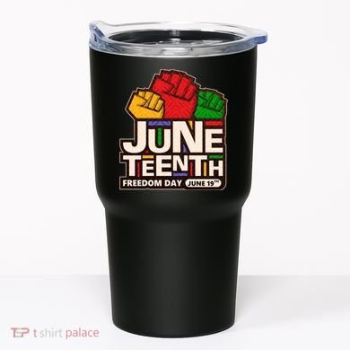 Juneteenth Freedom Day June 19th Tumbler