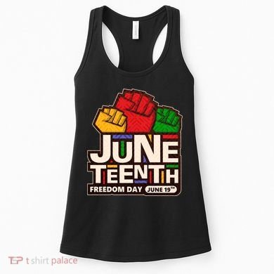 Juneteenth Freedom Day June 19th Women's Tank Top