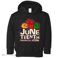Juneteenth Freedom Day June 19th Toddler Hoodie thumb 0
