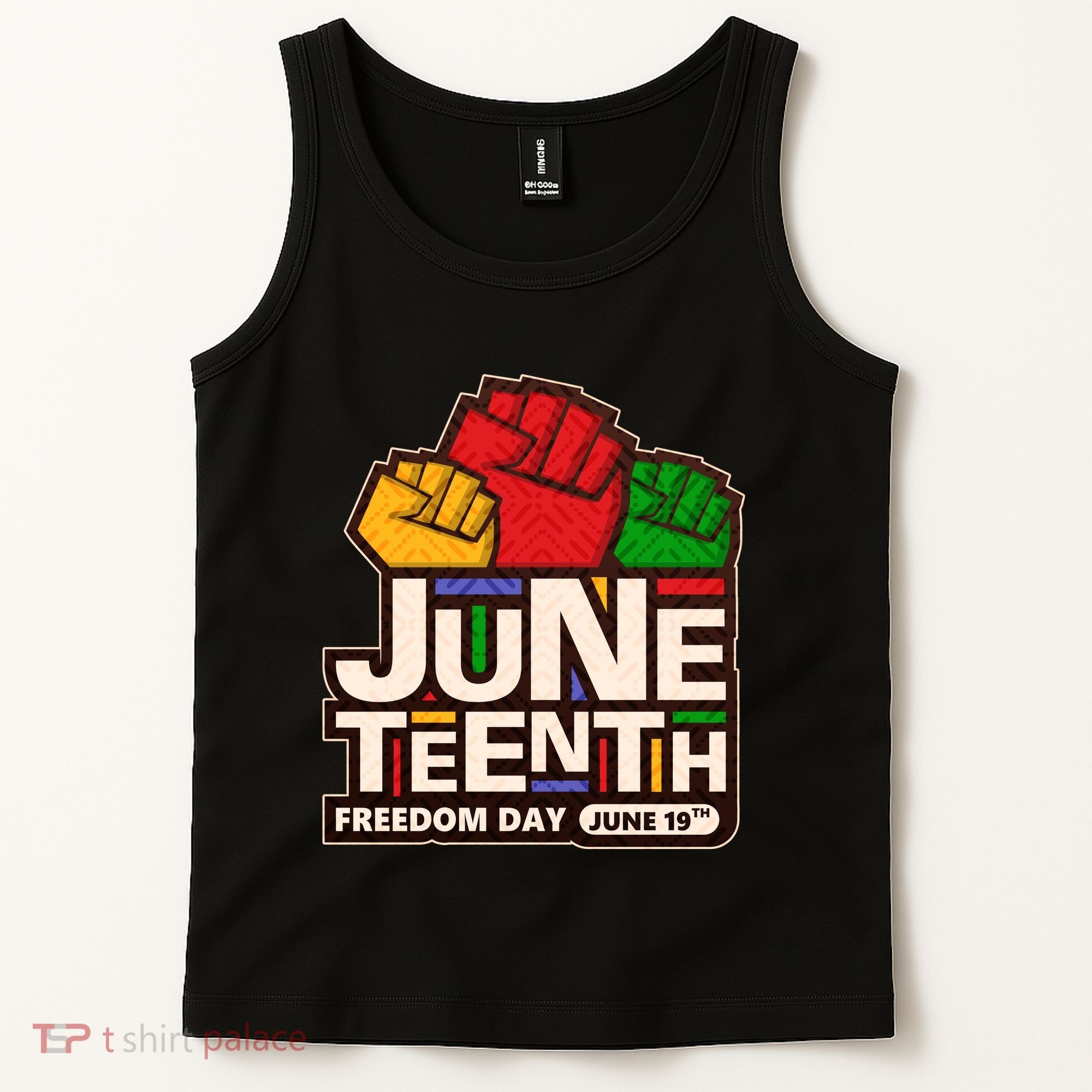 Juneteenth Freedom Day June 19th Tank Top