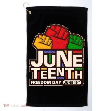 Juneteenth Freedom Day June 19th Golf Towel