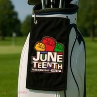 Juneteenth Freedom Day June 19th Golf Towel thumb 2