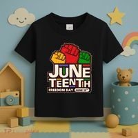 Juneteenth Freedom Day June 19th Toddler T-Shirt thumb 3