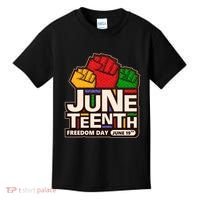 Juneteenth Freedom Day June 19th Kids T-Shirt thumb 0