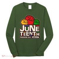 Juneteenth Freedom Day June 19th Long Sleeve Shirt thumb 0