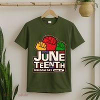 Juneteenth Freedom Day June 19th T-Shirt thumb 2