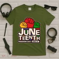 Juneteenth Freedom Day June 19th T-Shirt thumb 5