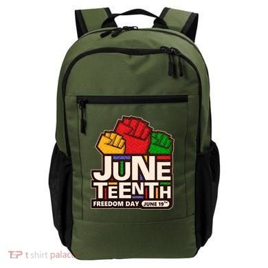 Juneteenth Freedom Day June 19th Backpack